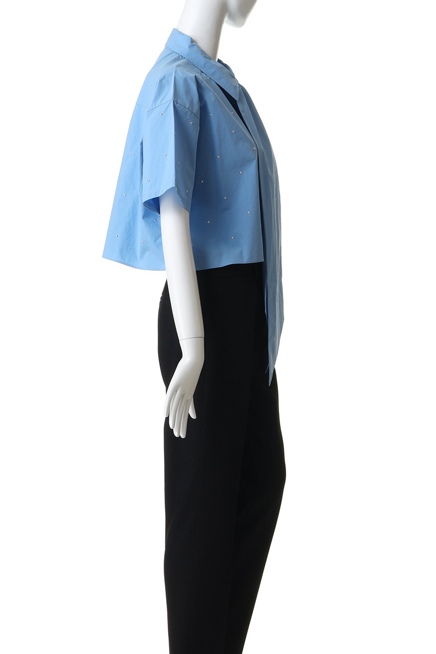 MAISON SPECIAL(メゾンスペシャル)｜Studded Half-Sleeve Bow Tie