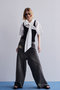 【予約販売】Studded Half-Sleeve Bow Tie Shirt/スタッズハーフスリーブボウタイシャツ メゾンスペシャル/MAISON SPECIAL
