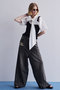 【予約販売】Studded Half-Sleeve Bow Tie Shirt/スタッズハーフスリーブボウタイシャツ メゾンスペシャル/MAISON SPECIAL
