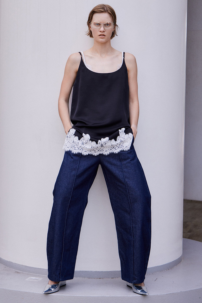 MAISON SPECIAL(メゾンスペシャル)｜Lace Cami/レースキャミ/BLK