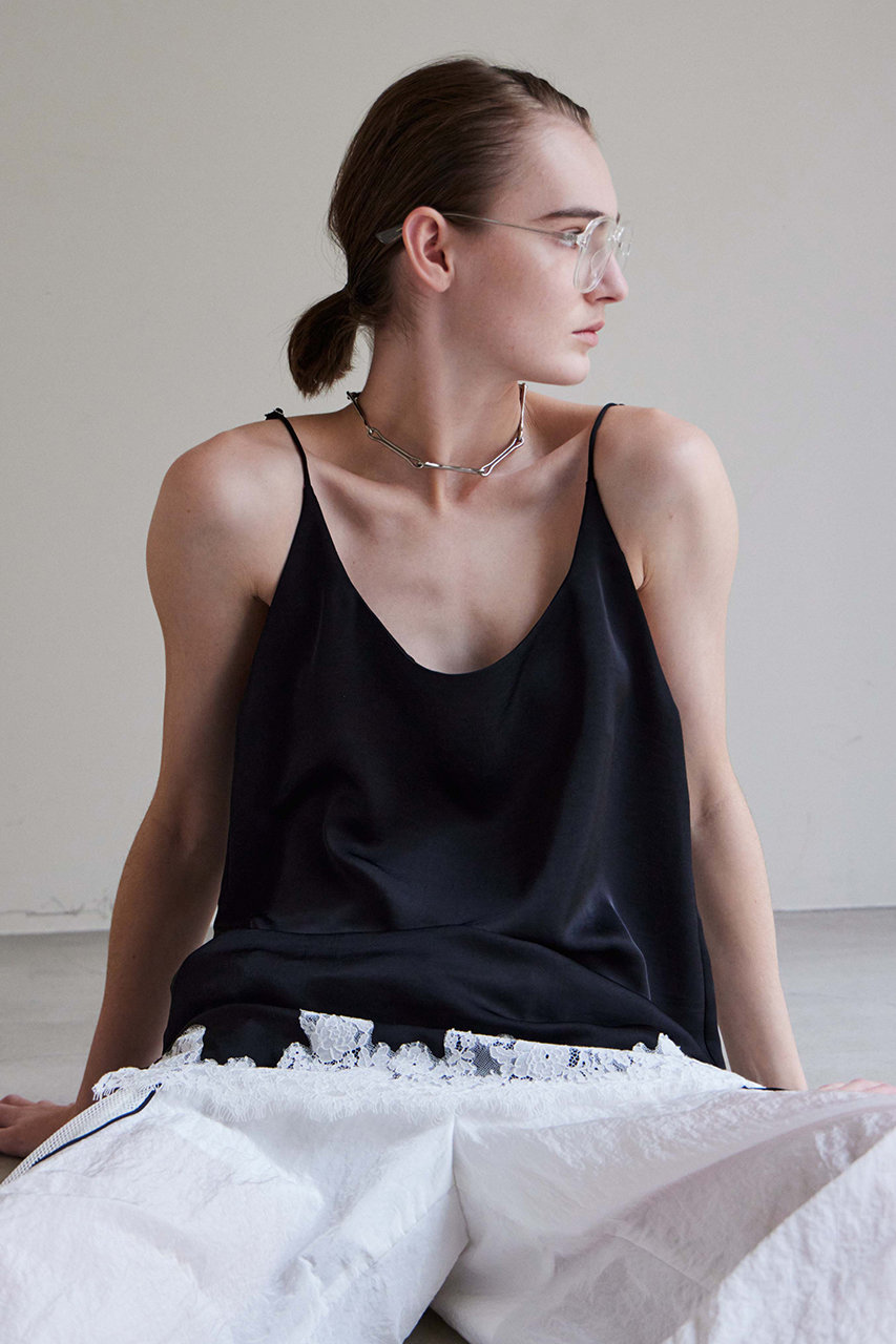 MAISON SPECIAL(メゾンスペシャル)｜Lace Cami/レースキャミ/BLK