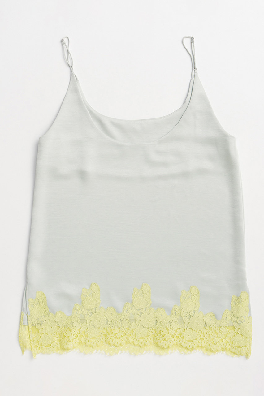 メゾンスペシャル/MAISON SPECIALの【予約販売】Lace Cami/レースキャミ(M.GRN(ミントグリーン)/21261315215)