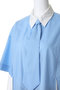 Half-Sleeve Over Tie Shirt/ハーフスリーブオーバーネクタイシャツ メゾンスペシャル/MAISON SPECIAL