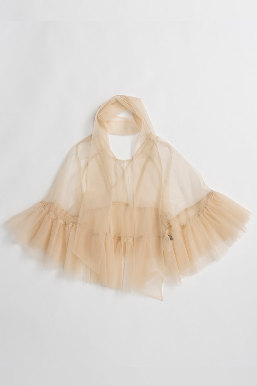 メゾンスペシャル/MAISON SPECIALの【予約販売】Multiway Sheer Top/マルチウェイシアートップ(BGE(ベージュ)/21261315308)