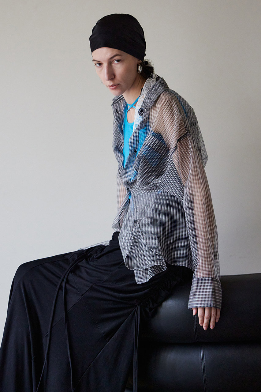MAISON SPECIAL(メゾンスペシャル)｜【予約販売】2WAY Sheer Shirt