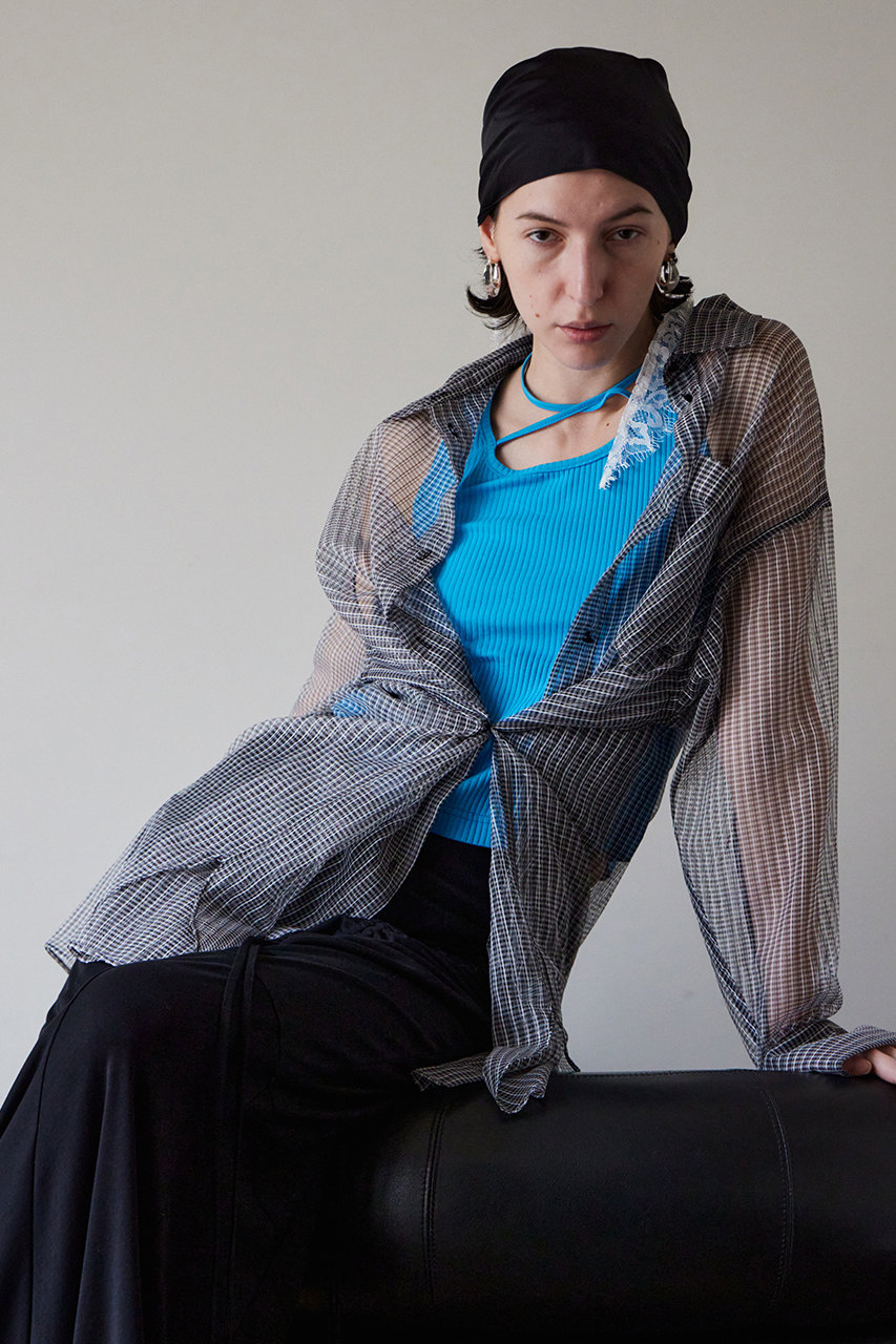 MAISON SPECIAL(メゾンスペシャル)｜【予約販売】2WAY Sheer Shirt