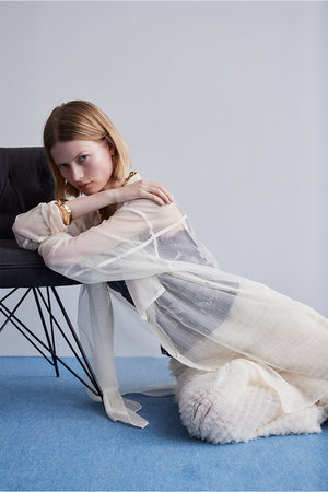 メゾンスペシャル/MAISON SPECIALの【予約販売】2WAY Sheer Shirt/2WAYシアーシャツ