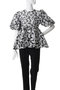 【予約販売】Sheer Flower Jacquard Blouse/シアーフラワージャガードブラウス メゾンスペシャル/MAISON SPECIAL
