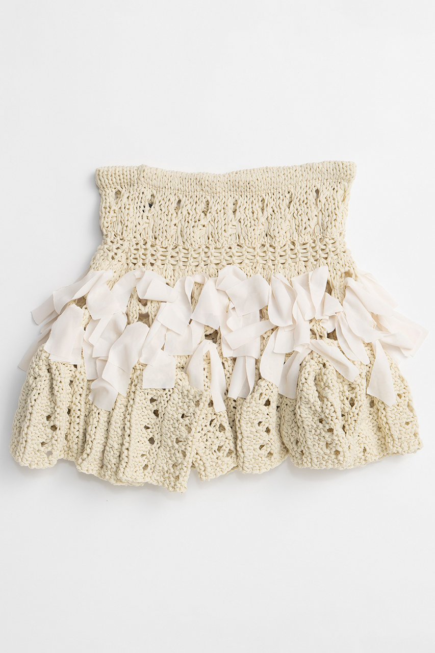 MAISON SPECIAL(メゾンスペシャル)｜2WAY Knit Flare Bustier/2WAY