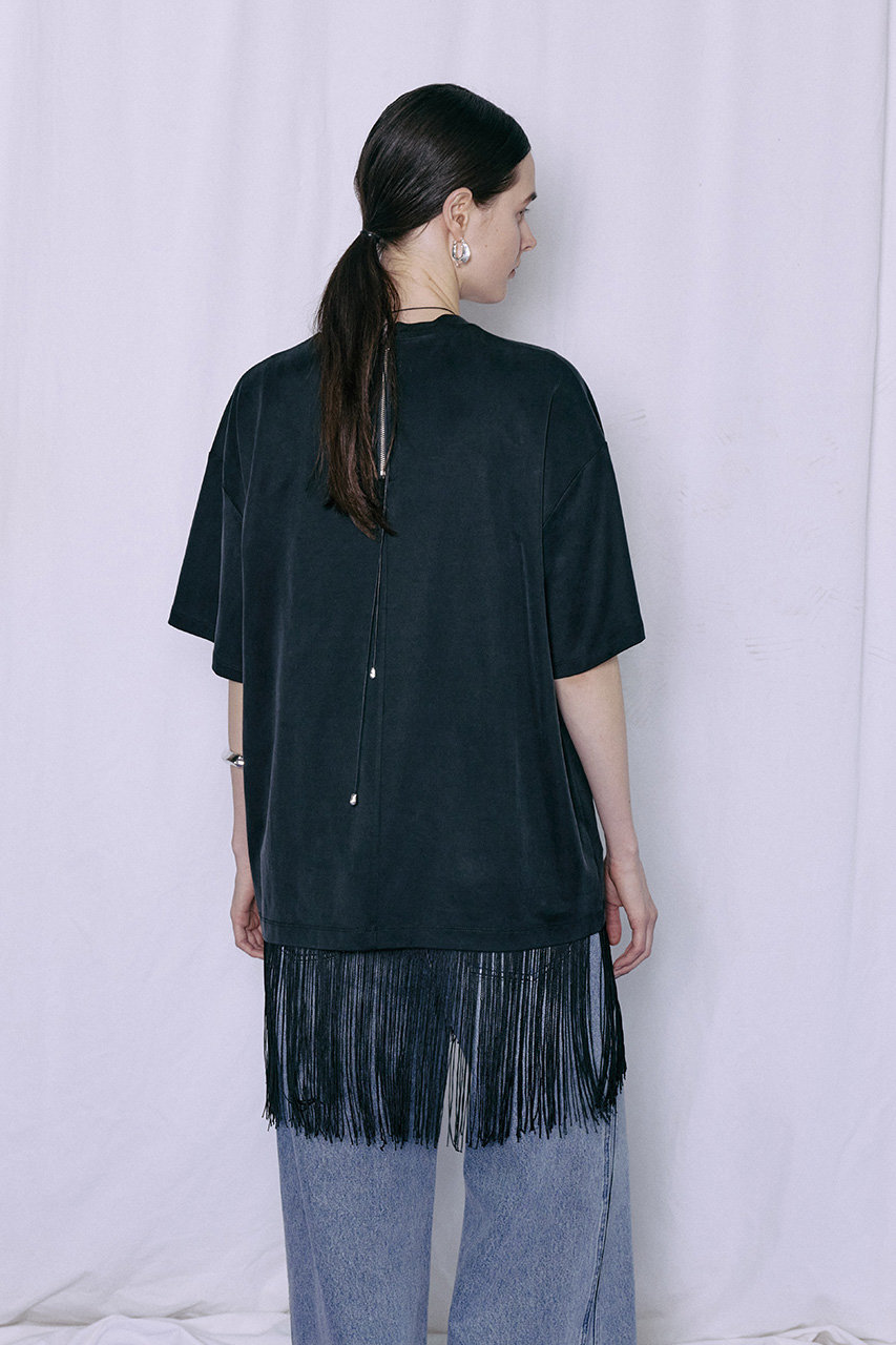 MAISON SPECIAL(メゾンスペシャル)｜Fringe Cupra Jersey T-Shirt 