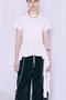 【予約販売】Ruffle Hem T-Shirt/ラッフルヘムTシャツ メゾンスペシャル/MAISON SPECIAL