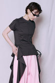 Ruffle Hem T-Shirt/ラッフルヘムTシャツ