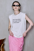 Tuck Print Top/タックプリントトップ