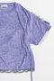 【予約販売】2WAY Lace Trim Pile T-Shirt/2WAYレーストリムパイルTシャツ メゾンスペシャル/MAISON SPECIAL