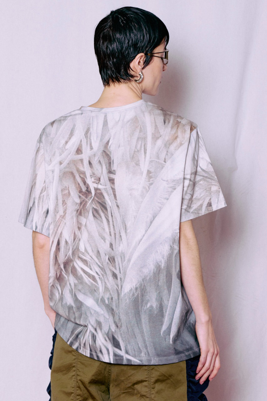 MAISON SPECIAL(メゾンスペシャル)｜Fabric Photo Over T-Shirt