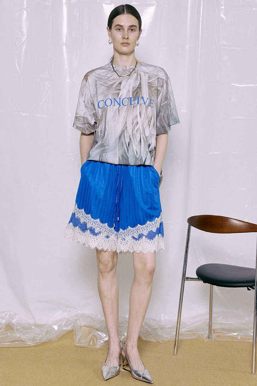 MAISON SPECIAL(メゾンスペシャル)｜Fabric Photo Over T-Shirt