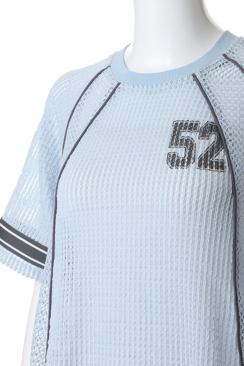 MAISON SPECIAL(メゾンスペシャル)｜Numbering Mesh T-Shirt