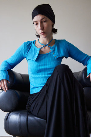 メゾンスペシャル/MAISON SPECIALの【予約販売】Bolero Combo Tank Top/ボレロコンビタンクトップ(110100/110101)