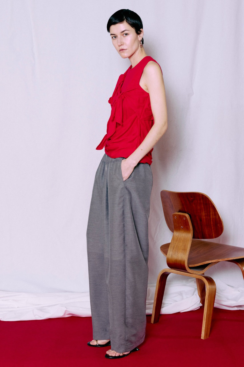 MAISON SPECIAL(メゾンスペシャル)｜Knot Sleeveless T-Shirt/ノット 