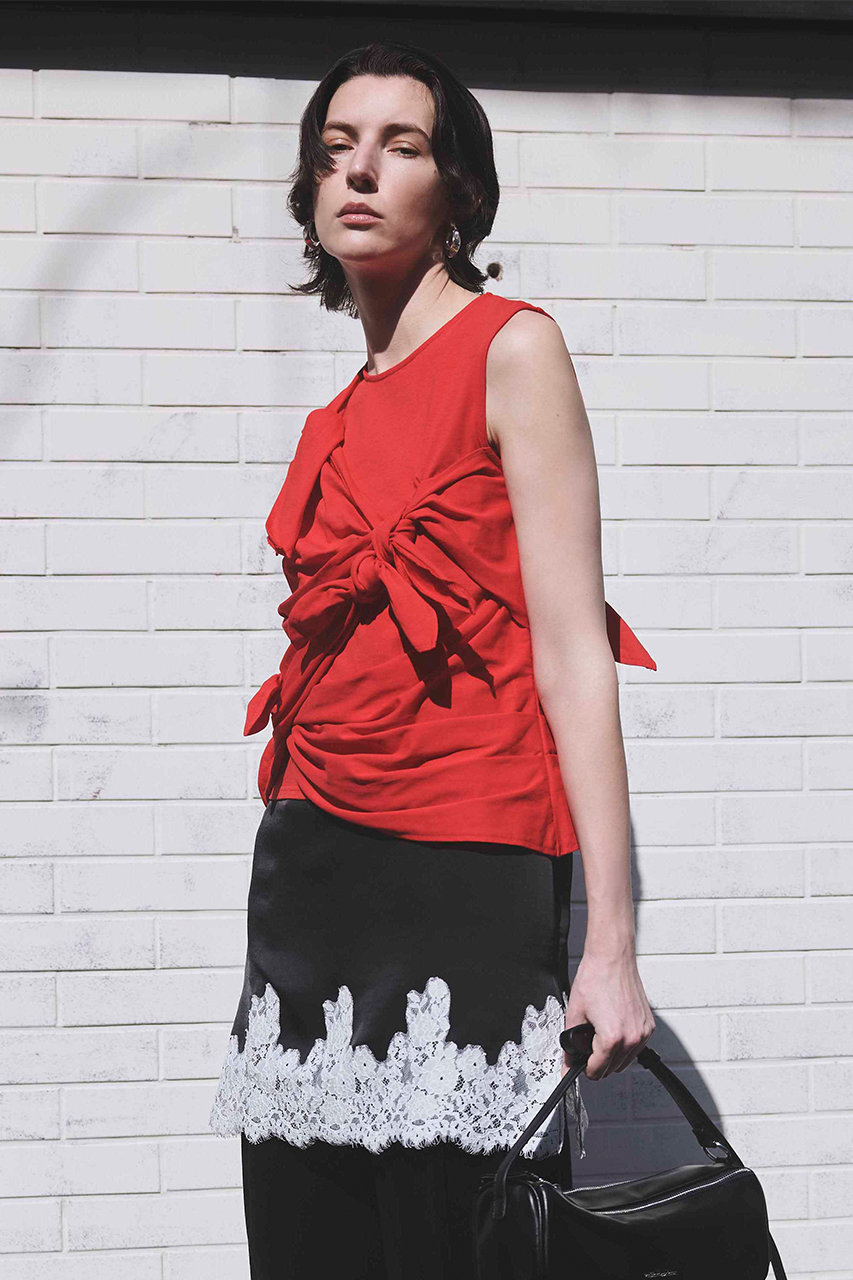 MAISON SPECIAL(メゾンスペシャル)｜Knot Sleeveless T-Shirt/ノット