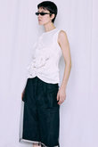Knot Sleeveless T-Shirt/ノットノースリーブTEE
