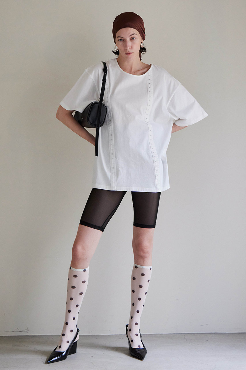 MAISON SPECIAL(メゾンスペシャル)｜Hook-and-Eye Big Over T-Shirt
