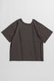 【予約販売】Hook-and-Eye Big Over T-Shirt/フックアイビッグオーバーTEE メゾンスペシャル/MAISON SPECIAL C.GRY(チャコールグレー)