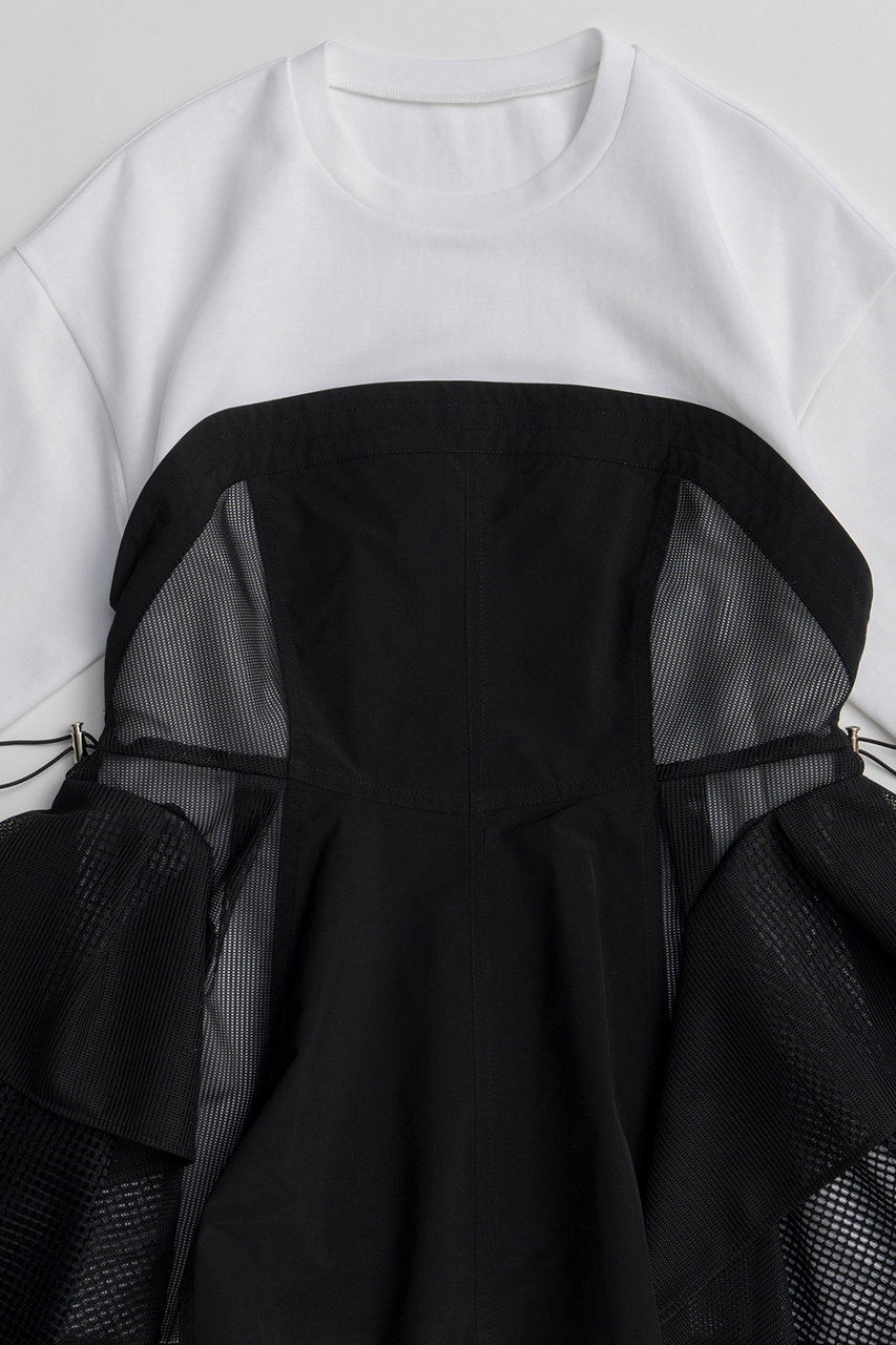 MAISON SPECIAL(メゾンスペシャル)｜【予約販売】Mesh Docking T-Shirt