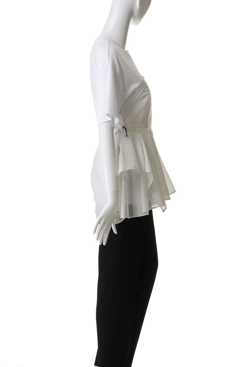 MAISON SPECIAL(メゾンスペシャル)｜Mesh Docking T-Shirt/メッシュ