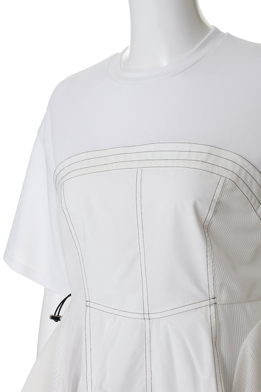 MAISON SPECIAL(メゾンスペシャル)｜【予約販売】Mesh Docking T-Shirt