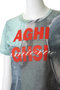 Mesh Print Compact T-Shirt/メッシュプリントコンパクトTシャツ メゾンスペシャル/MAISON SPECIAL