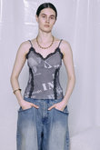 Cup-In Print Cami/カップインプリントキャミ