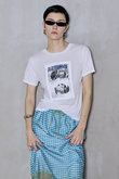 QUINTESSENCE Print T-Shirt/QUINTESSENCEプリントTEE