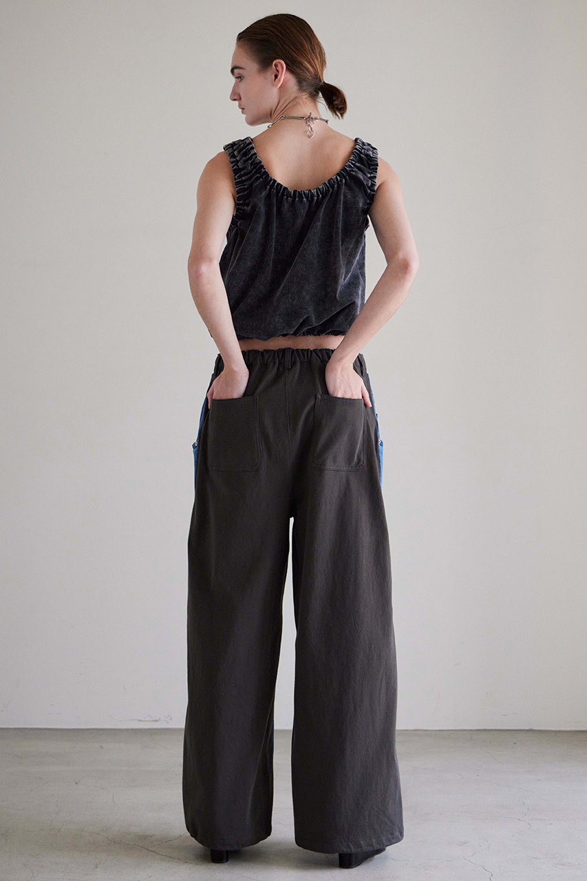 MAISON SPECIAL(メゾンスペシャル)｜2WAY French Terry Gathered Top