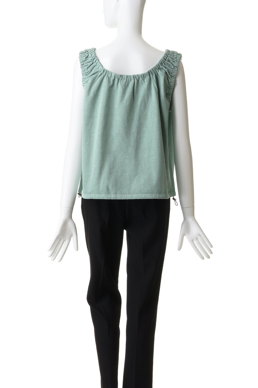 MAISON SPECIAL(メゾンスペシャル)｜2WAY French Terry Gathered Top