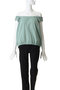 2WAY French Terry Gathered Top/2WAY裏毛ギャザートップス メゾンスペシャル/MAISON SPECIAL