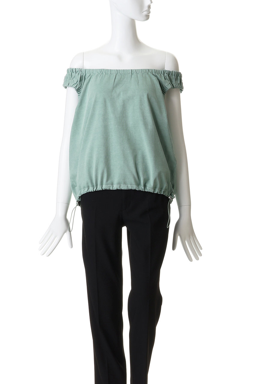MAISON SPECIAL(メゾンスペシャル)｜2WAY French Terry Gathered Top