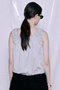 2WAY French Terry Gathered Top/2WAY裏毛ギャザートップス メゾンスペシャル/MAISON SPECIAL