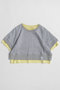 【予約販売】French Terry Layered Set T-Shirt/裏毛レイヤードセットTEE メゾンスペシャル/MAISON SPECIAL GRY(グレー)