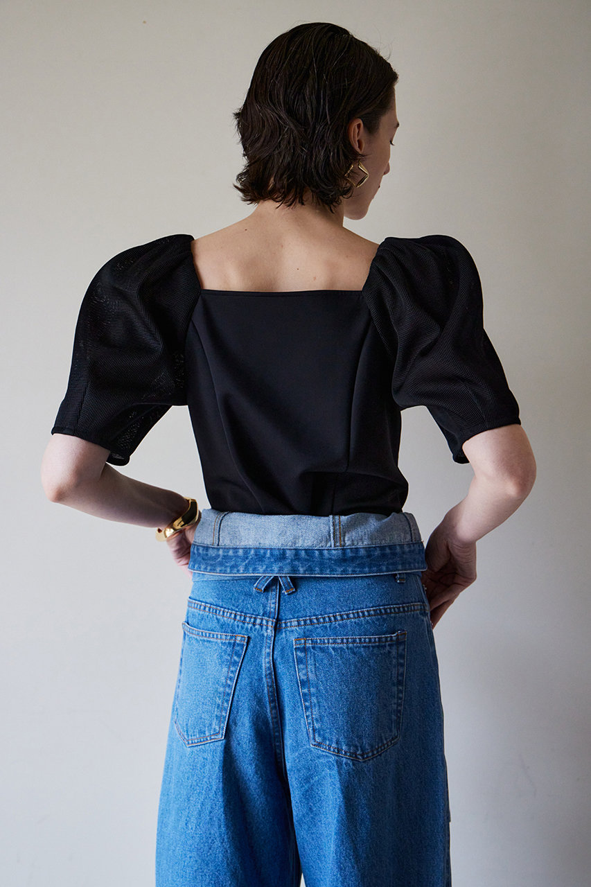 MAISON SPECIAL(メゾンスペシャル)｜【予約販売】Mesh Bonded Sleeve
