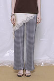Gingham Check Pleated Pants/ギンガムチェックプリーツパンツ