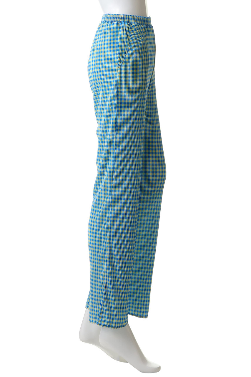 MAISON SPECIAL(メゾンスペシャル)｜Gingham Check Pleated Pants