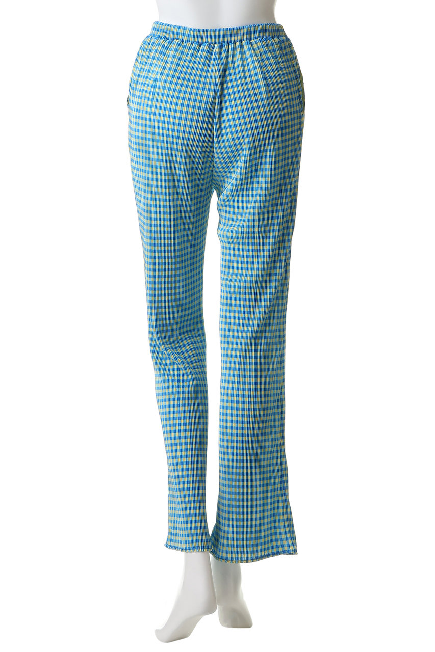 MAISON SPECIAL(メゾンスペシャル)｜Gingham Check Pleated Pants