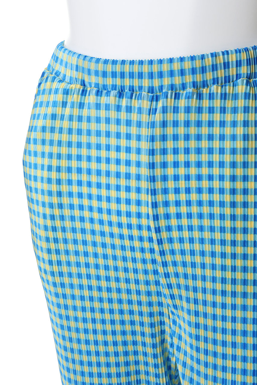 MAISON SPECIAL(メゾンスペシャル)｜Gingham Check Pleated Pants