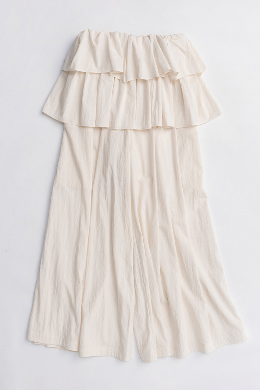 メゾンスペシャル/MAISON SPECIALのMultiway Skirt Volume Pants/マルチウェイスカートボリュームパンツ(WHT(ホワイト)/21261465304)