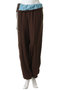 Button Slit Turn-Back Sweat Pants/ボタンスリットターンバックスウエットパンツ メゾンスペシャル/MAISON SPECIAL