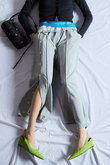 Button Slit Turn-Back Sweat Pants/ボタンスリットターンバックスウエットパンツ