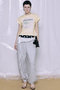 Button Slit Turn-Back Sweat Pants/ボタンスリットターンバックスウエットパンツ メゾンスペシャル/MAISON SPECIAL