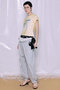 Button Slit Turn-Back Sweat Pants/ボタンスリットターンバックスウエットパンツ メゾンスペシャル/MAISON SPECIAL