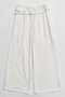 Button Slit Turn-Back Sweat Pants/ボタンスリットターンバックスウエットパンツ メゾンスペシャル/MAISON SPECIAL WHT(ホワイト)